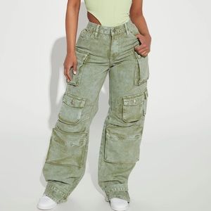 Billie Low Slung Cargo Jeans